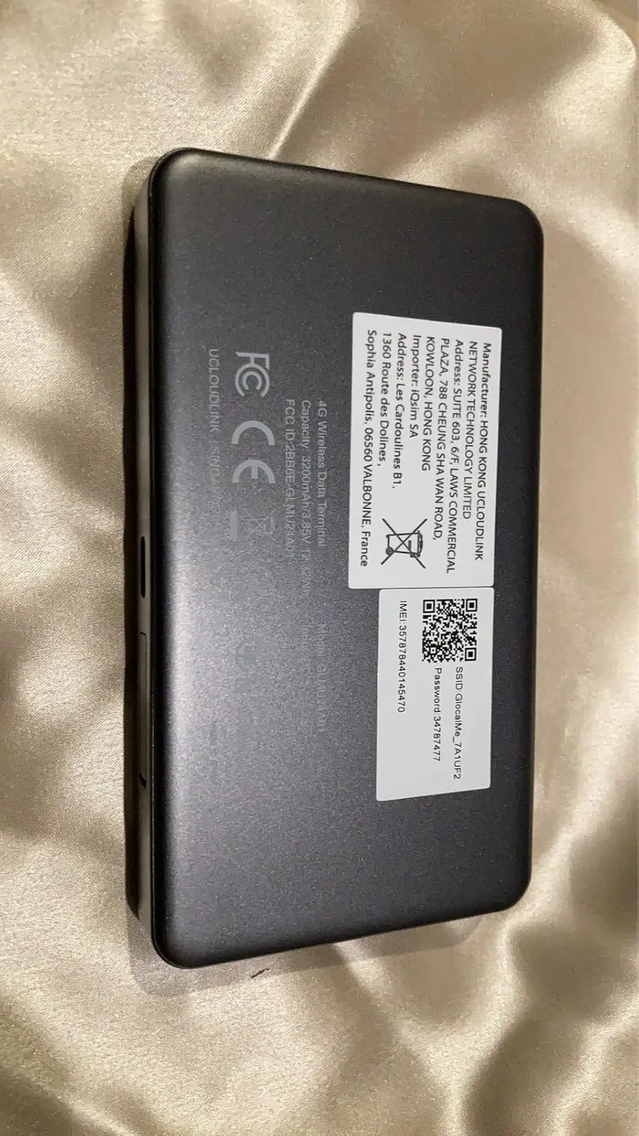 新登場】GlocalMe MeowGo G40 Pro 超薄・軽量デザイン 3200mAh